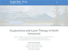 Tablet Screenshot of angelseto.com